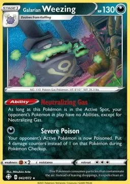 Galarian Weezing