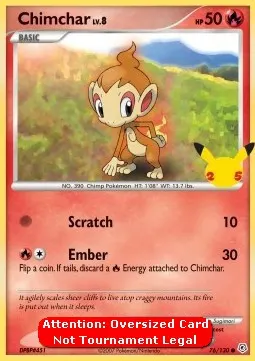 Chimchar Lv.8