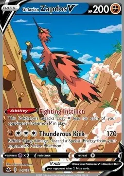 Galarian Zapdos V