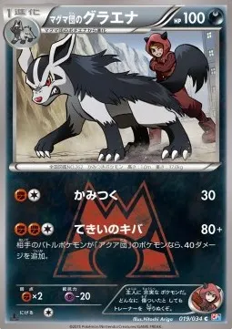 Team Magma's Mightyena