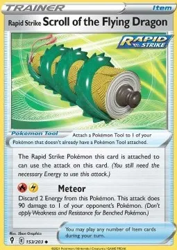 Rapid Strike Scroll of the Flying Dragon