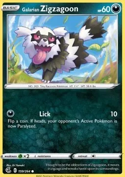 Galarian Zigzagoon