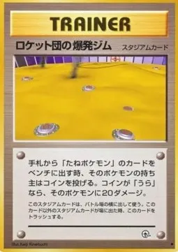 Rocket's Minefield Gym