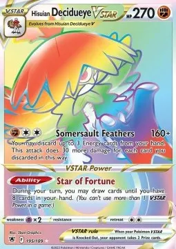 Hisuian Decidueye VSTAR