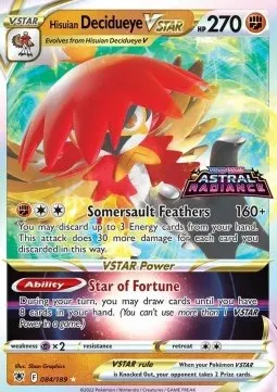 Hisuian Decidueye VSTAR