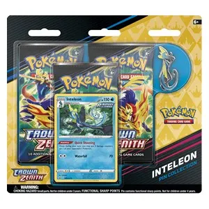 Crown Zenith Pin Collection | Inteleon 3-Pack Blister