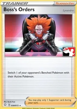 Boss's Orders - Lysandre