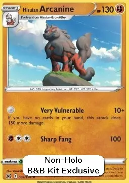 Hisuian Arcanine