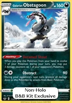 Galarian Obstagoon