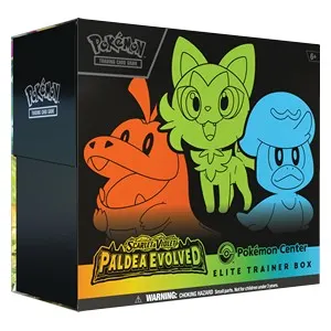 Paldea Evolved Pokémon Center Elite Trainer Box