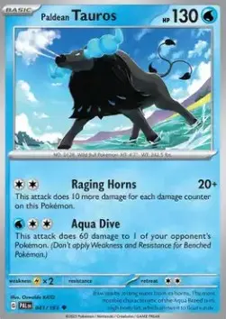Paldean Tauros
