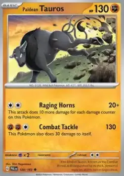 Paldean Tauros