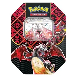 Paldean Fates: Tera Charizard ex Tin