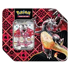 Paldean Fates: Tera Charizard ex Tin
