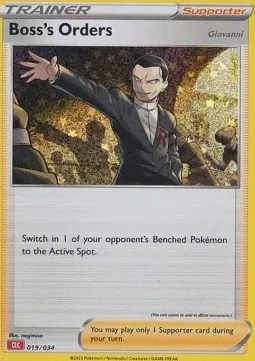Boss's Orders - Giovanni