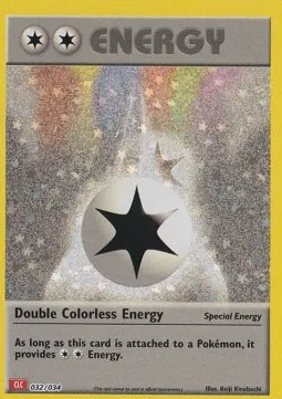 Double Colorless Energy