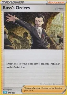 Boss's Orders - Giovanni