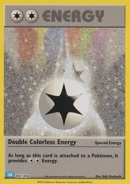 Double Colorless Energy