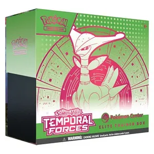 Temporal Forces: "Iron Leaves" Pokémon Center Elite Trainer Box