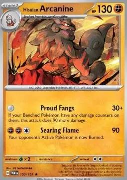 Hisuian Arcanine