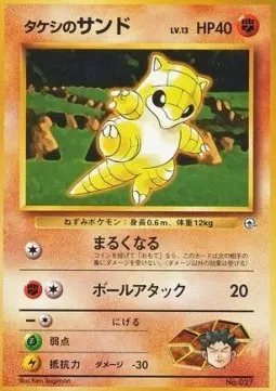 Brock's Sandshrew Lv.13