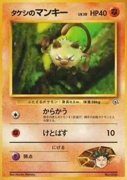 Brock's Mankey Lv.10