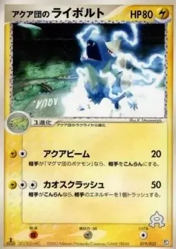 Team Aqua's Manectric