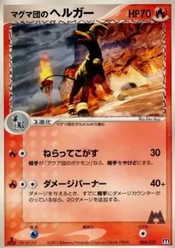 Team Magma's Houndoom