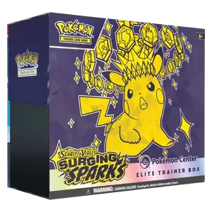 Surging Sparks Pokémon Center Elite Trainer Box