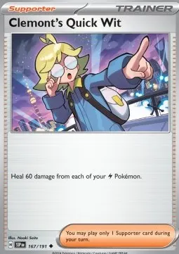 Clemont's Quick Wit