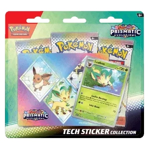 Prismatic Evolutions: Leafeon Tech Sticker Collection