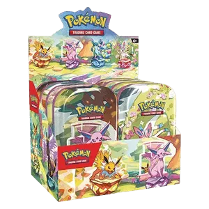 Prismatic Evolutions: Mini Tin Display