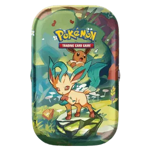 Prismatic Evolutions: Leafeon Mini Tin