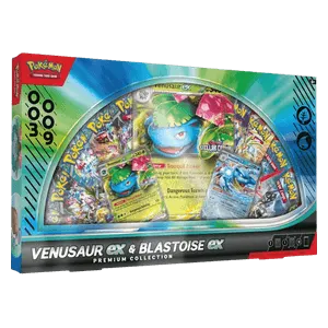 Venusaur ex & Blastoise ex Premium Collection