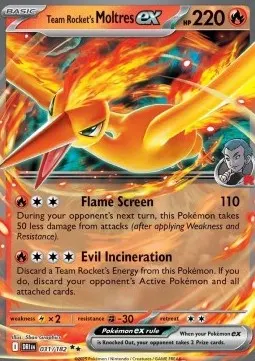 Team Rocket's Moltres ex
