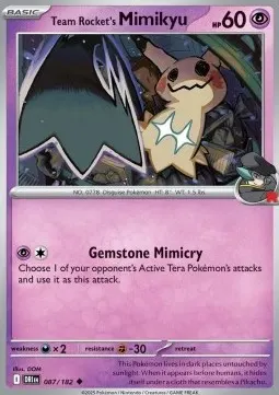 Team Rocket's Mimikyu