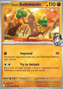 Ethan's Sudowoodo