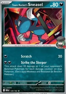 Team Rocket's Sneasel