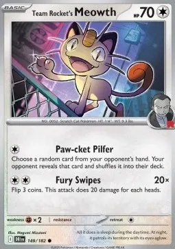 Team Rocket's Meowth