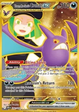 Team Rocket's Crobat ex