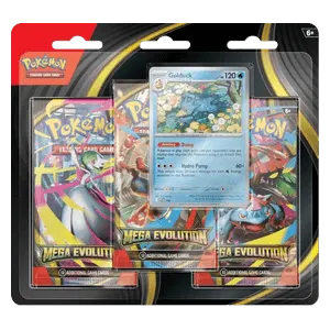 Mega Evolution: Golduck 3-Pack Blister