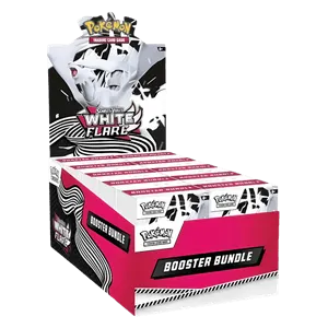 White Flare Booster Bundle Display