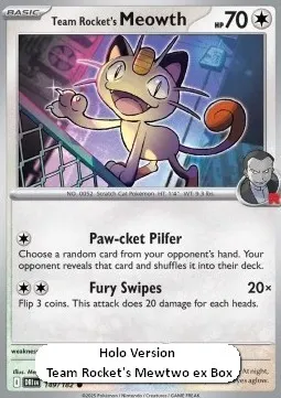 Team Rocket's Meowth