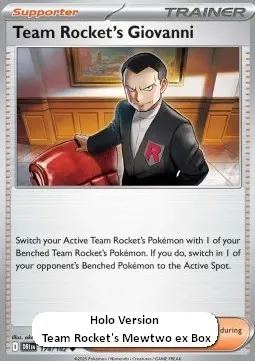 Team Rocket's Giovanni