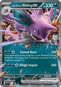 Team Rocket's Nidoking ex