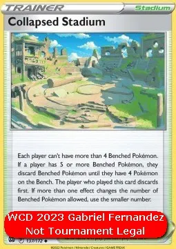 Collapsed Stadium