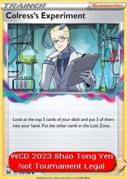 Colress's experiment