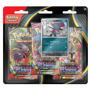 Phantasmal Flames: Weavile 3-Pack Blister