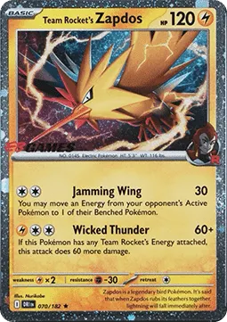 Team Rocket's Zapdos