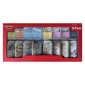 Prismatic Evolutions: Costco 8-Pack Mini Tins Bundle